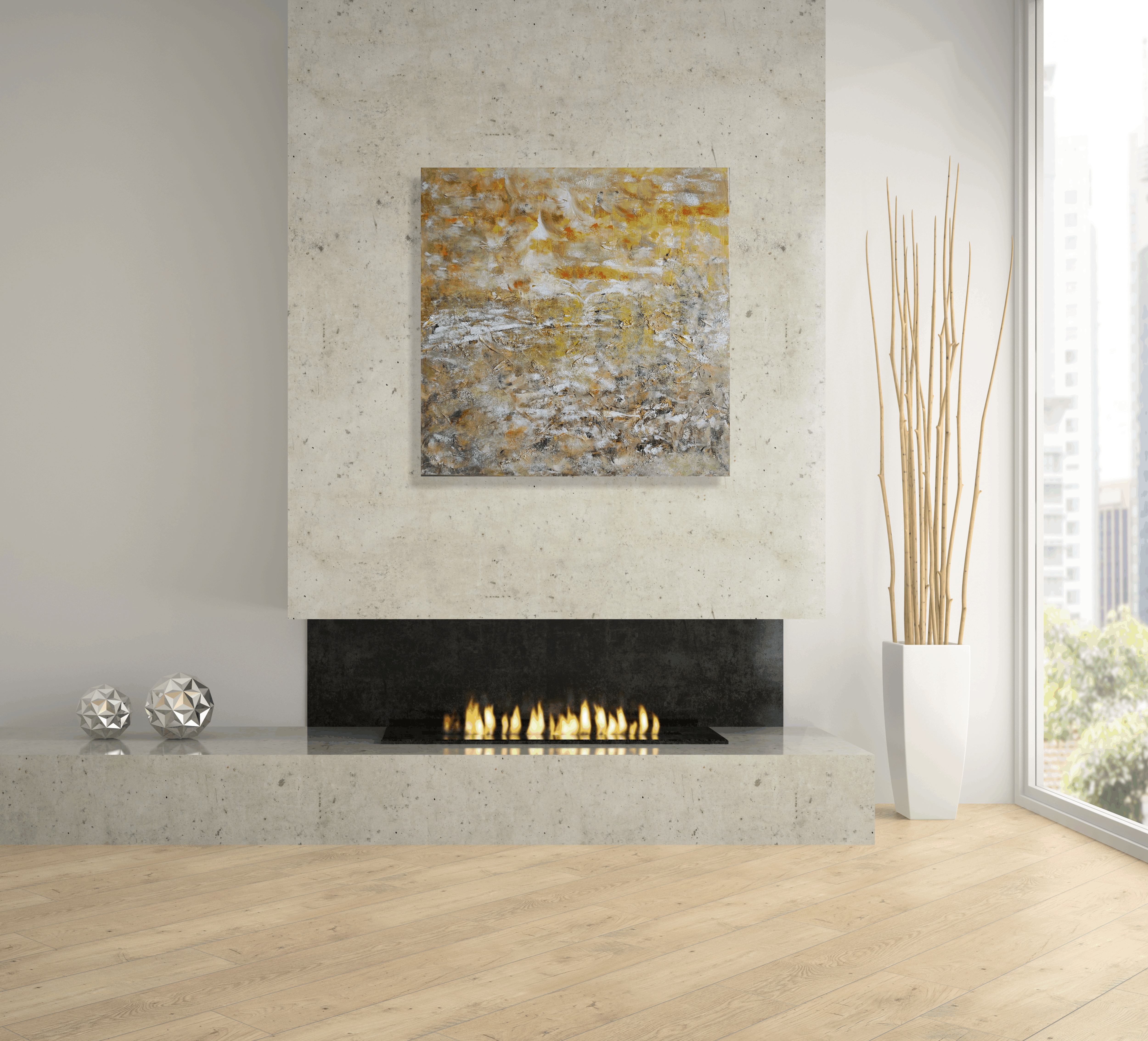 Paveikslas No.15 I 80×80 cm