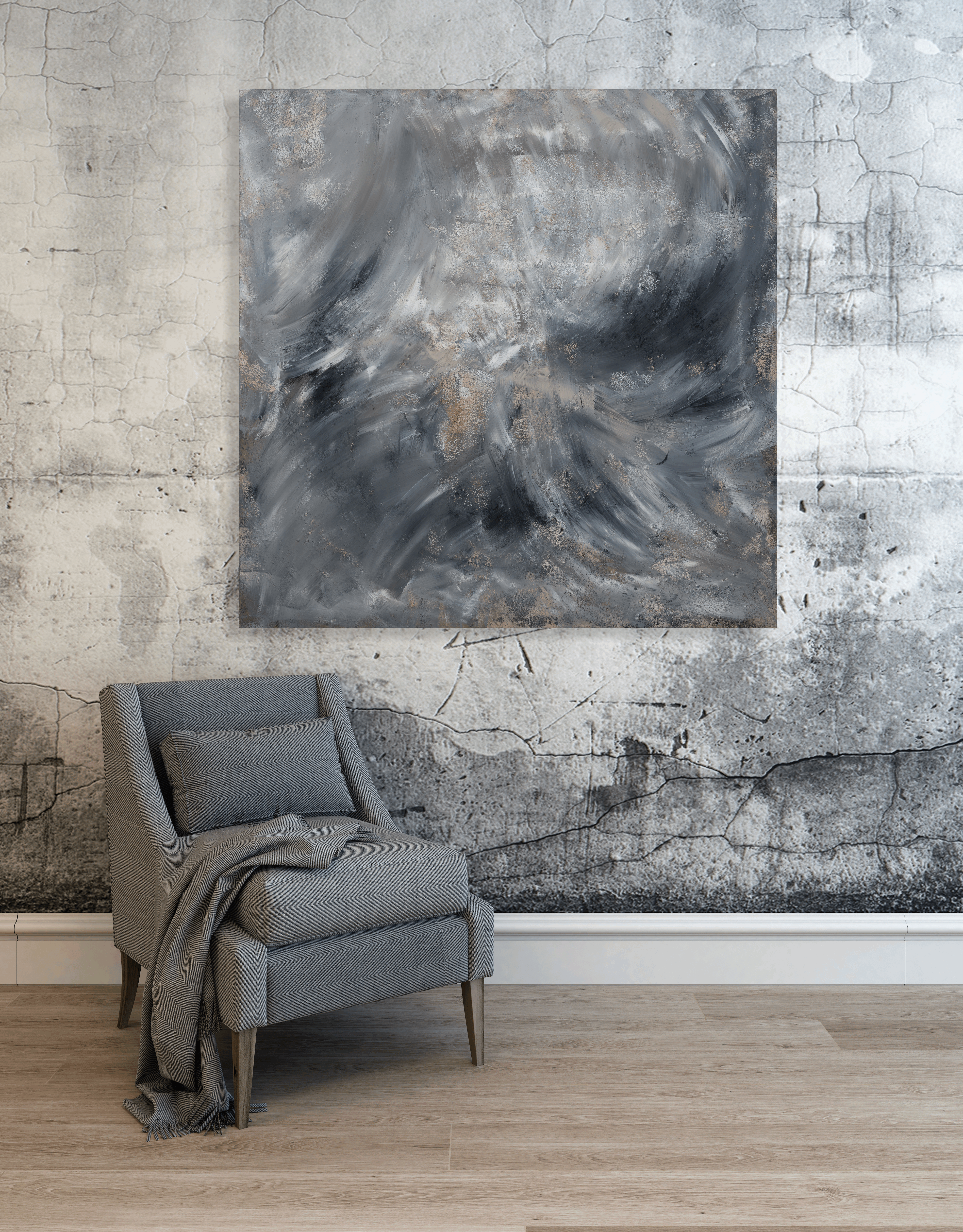 Paveikslas No.56 I 120x120 cm