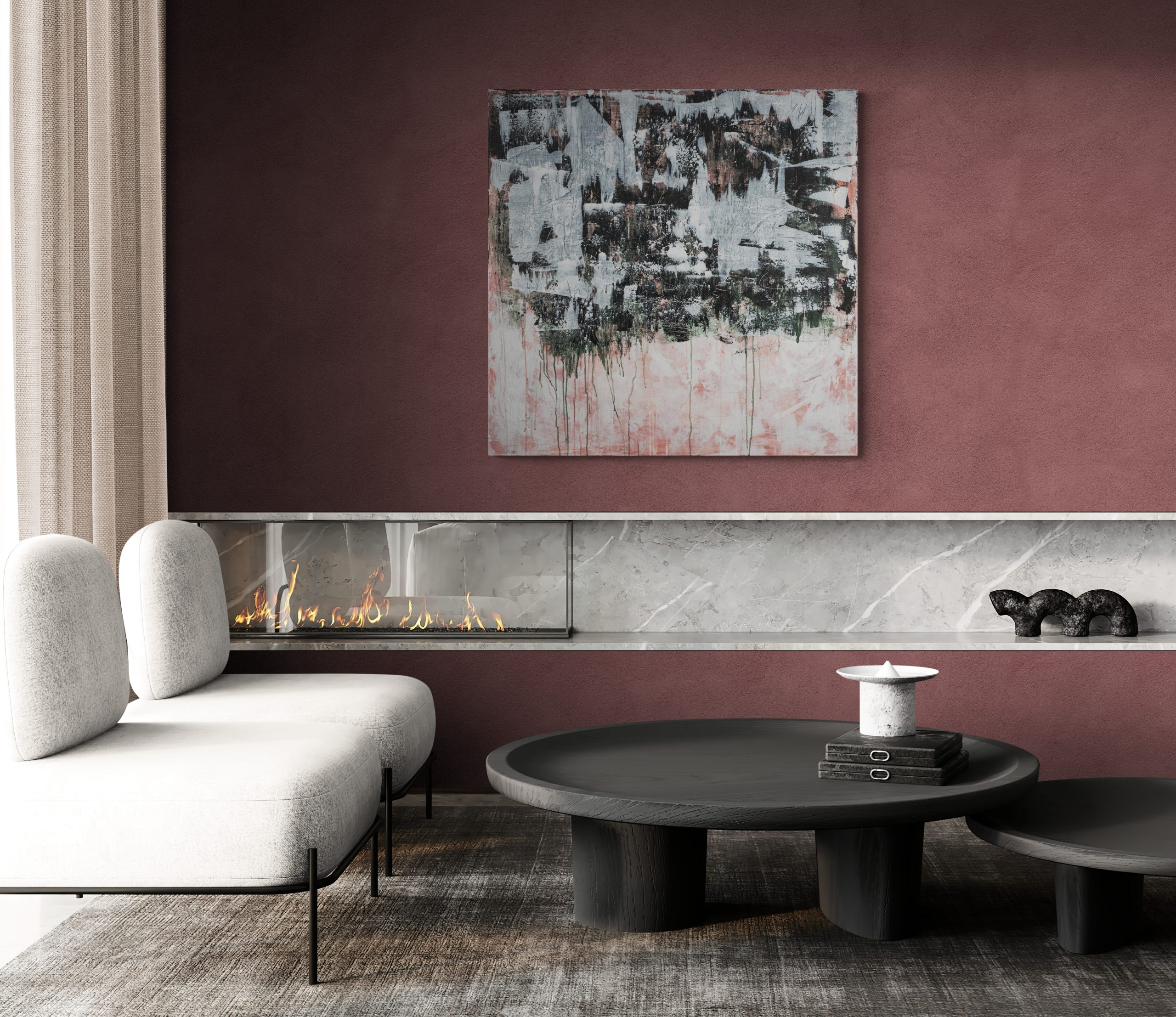 Paveikslas No.87 I 120x120 cm